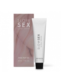 Лубрикант на водной основе Slow Sex Anal Play Gel - 30 мл. - Bijoux Indiscrets - купить с доставкой в Сызрани