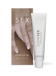 Гель для мастурбации с ароматом кокоса Slow Sex Finger Play Gel - 30 мл. - Bijoux Indiscrets - купить с доставкой в Сызрани