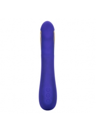 Фиолетовый вибратор с электростимуляцией Intimate E-Stimulator Petite Wand - 18,5 см. - California Exotic Novelties - купить с доставкой в Сызрани