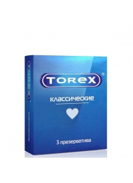 Гладкие презервативы Torex  Классические  - 3 шт. - Torex - купить с доставкой в Сызрани