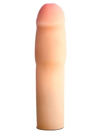 Телесная насадка-удлинитель на пенис PERFORMANCE 1.5INCH COCK XTENDER - 16 см. - Blush Novelties - в Сызрани купить с доставкой