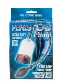 Помпа на головку фаллоса Penis Head Pump - Seven Creations - в Сызрани купить с доставкой