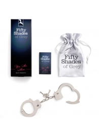 Металлические наручники Metal Handcuffs - Fifty Shades of Grey - купить с доставкой в Сызрани