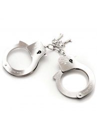 Металлические наручники Metal Handcuffs - Fifty Shades of Grey - купить с доставкой в Сызрани