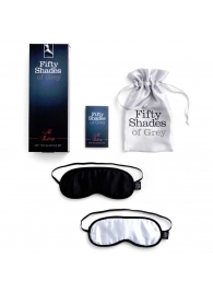 Набор из двух масок на глаза Soft Blindfold Twin Pack - Fifty Shades of Grey - купить с доставкой в Сызрани