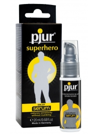 Сыворотка-пролонгатор pjur SUPERHERO Delay Serum - 20 мл. - Pjur - купить с доставкой в Сызрани