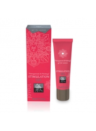 Возбуждающий интимный гель для двоих STIMULATION GEL Pomegranate   Nutmeg - 30 мл. - Shiatsu - купить с доставкой в Сызрани