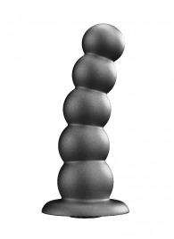 Черная насадка-плаг на харнесс PLATINUM 9 - 24 см. - LOVETOY (А-Полимер) - купить с доставкой в Сызрани