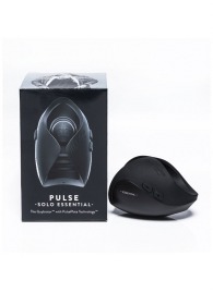 Черный инновационный мужской вибратор PULSE SOLO ESSENTIAL - Hot Octopuss - в Сызрани купить с доставкой