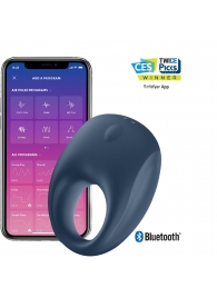 Эрекционное кольцо Satisfyer Strong One с возможностью управления через приложение - Satisfyer - в Сызрани купить с доставкой