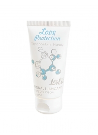 Увлажняющий лубрикант на водной основе Love Protection - 50 мл. - Lola Games - купить с доставкой в Сызрани