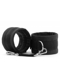 Черные наручники My rules на сцепке - БДСМ Арсенал - купить с доставкой в Сызрани