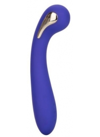 Фиолетовый вибромассажер с электростимуляцией Intimate Estim Petite G Wand - 19 см. - California Exotic Novelties - купить с доставкой в Сызрани