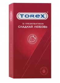 Презервативы Torex  Сладкая любовь  с ароматом клубники - 12 шт. - Torex - купить с доставкой в Сызрани