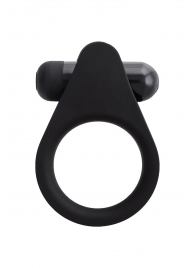 Черное эрекционное виброкольцо Brid с шипиками - A-toys - в Сызрани купить с доставкой