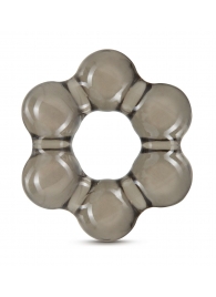 Дымчатое эрекционное кольцо Stay Hard Thick Bead Cock Ring - Blush Novelties - в Сызрани купить с доставкой