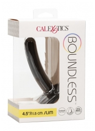 Черный анальный стимулятор Boundless 4.5” Slim Probe - 11,5 см. - California Exotic Novelties - купить с доставкой в Сызрани