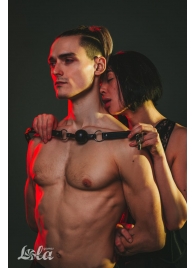 Черный кляп Love Addict на замочке - Lola Games - купить с доставкой в Сызрани