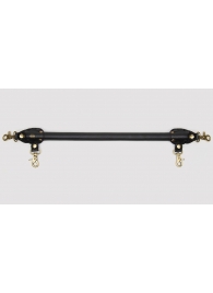 Черная распорка для ног Bound to You Faux Leather Spreader Bar - 50,8 см. - Fifty Shades of Grey - купить с доставкой в Сызрани