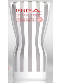 Мастурбатор TENGA Squeeze Tube Cup Soft - Tenga - в Сызрани купить с доставкой