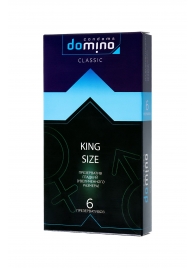 Презервативы увеличенного размера DOMINO Classic King size - 6 шт. - Domino - купить с доставкой в Сызрани