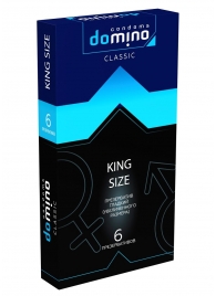 Презервативы увеличенного размера DOMINO Classic King size - 6 шт. - Domino - купить с доставкой в Сызрани