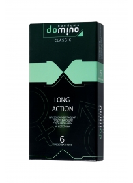 Презервативы с пролонгирующим эффектом DOMINO Classic Long action - 6 шт. - Domino - купить с доставкой в Сызрани