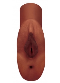 Коричневый мастурбатор Perfect Pussy Double Stroker - Pipedream - в Сызрани купить с доставкой