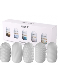 Набор из 5 мастурбаторов Hedy X5 Mixed - Svakom - в Сызрани купить с доставкой
