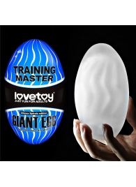 Мастурбатор-яйцо Giant Egg Climax Spirals Edition - Lovetoy - в Сызрани купить с доставкой