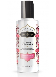 Гель-лубрикант на водной основе Divine Nectars Strawberry Dream с ароматом клубники - 150 мл. - Kama Sutra - купить с доставкой в Сызрани