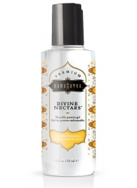 Гель-лубрикант на водной основе Divine Nectars Vanilla с ароматом ванили - 150 мл. - Kama Sutra - купить с доставкой в Сызрани