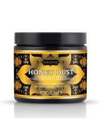 Пудра для тела Honey Dust Body Powder с ароматом кокоса и ананаса - 170 гр. - Kama Sutra - купить с доставкой в Сызрани