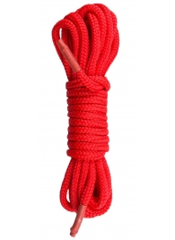 Красная веревка для связывания Nylon Rope - 5 м. - Easy toys - купить с доставкой в Сызрани