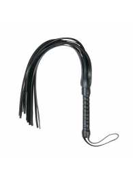 Черный флоггер Flogger Whip - 46 см. - Easy toys - купить с доставкой в Сызрани