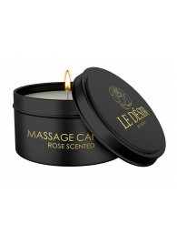 Массажная свеча с ароматом розы Massage Candle Rose Scented - 100 гр. - Shots Media BV - купить с доставкой в Сызрани