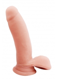 Телесный фаллоимитатор-реалистик Dual Density Dildo - 17,5 см. - Dream Toys