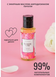 Массажное масло Pleasure Lab Delicate с ароматом пиона и пачули - 50 мл. - Pleasure Lab - купить с доставкой в Сызрани