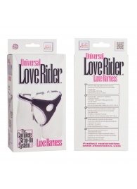 Трусы для страпона с универсальным креплением Universal Love Rider Luxe Harness - California Exotic Novelties - купить с доставкой в Сызрани