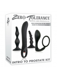 Набор стимуляторов простаты Intro To Prostate Kit - Zero Tolerance - в Сызрани купить с доставкой