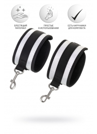 Серебристо-черные оковы Anonymo - ToyFa - купить с доставкой в Сызрани