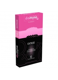 Презервативы с точками и рёбрышками DOMINO Classic Extase - 6 шт. - Domino - купить с доставкой в Сызрани