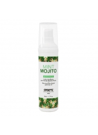 Разогревающее массажное масло с ароматом мохито Gourmet Mint Mojito - 50 мл. - Exsens - купить с доставкой в Сызрани