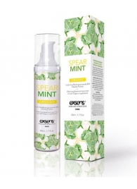 Разогревающее массажное масло Gourmet Spearmint Organic с органическими ингредиентами - 50 мл. - Exsens - купить с доставкой в Сызрани