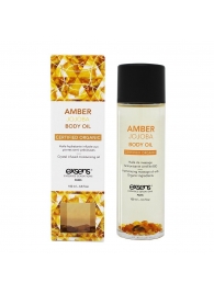 Органическое массажное масло AMBER JOJOBA - 100 мл. - Exsens - купить с доставкой в Сызрани