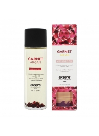 Органическое массажное масло GARNET ARGAN - 100 мл. - Exsens - купить с доставкой в Сызрани