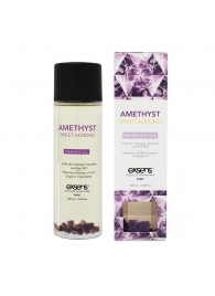 Органическое массажное масло AMETHYST SWEET ALMOND - 100 мл. - Exsens - купить с доставкой в Сызрани