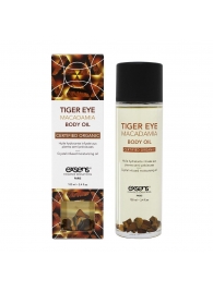 Органическое массажное масло TIGER EYE MACADAMIA - 100 мл. - Exsens - купить с доставкой в Сызрани