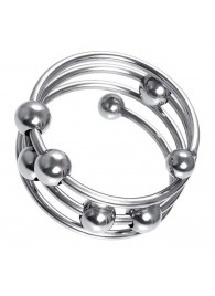 Большое металлическое кольцо под головку пениса - ToyFa - купить с доставкой в Сызрани