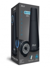 Вибрирующий смарт-мастурбатор ZOLO STEALTH - Zolo - в Сызрани купить с доставкой